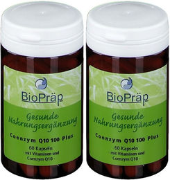 BioPräp Coenzym Q10 100 Plus mit Ubiquinon 100 mg Kapseln 120 Stück – Bild 1 von 1
