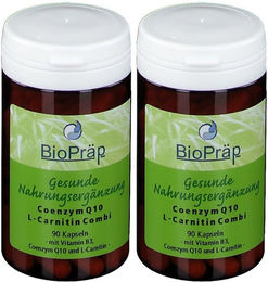 BioPräp Coenzym Q10 Ubiquinon und L-Carnitin Kapseln 180 Stück – Bild 1 von 1