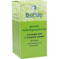 Produktbild von BioPräp Coenzym Q10 Ubiquinon und L-Carnitin Kapseln 90 Stück