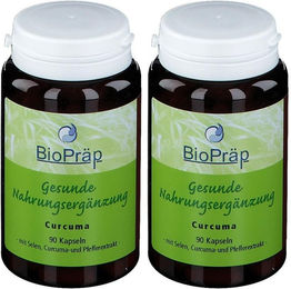BioPräp Curcuma Extrakt standardisiert 45 mg Kapseln 180 Stück – Bild 1 von 1