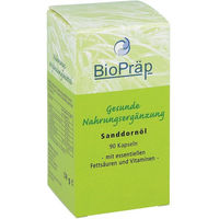 Produktbild von BioPräp Sanddornöl Kapseln mit Vitamin E 500 mg 90 Stück