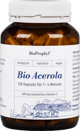 BioProphyl BIO Acerola Kapseln mit Hagebutte 120 Stück – Bild 1 von 1