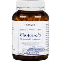 Produktbild von BioProphyl BIO Acerola Kapseln mit Hagebutte 120 Stück