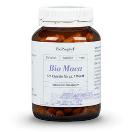 BioProphyl BIO Maca Kapseln vegan bio ohne Zusatzstoffe 120 Stück – Bild 1 von 2