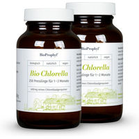 Produktbild von BioProphyl Chlorella Bio Tabletten vegan ohne Zusatzstoffe