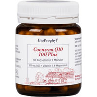 Produktbild von BioProphyl Coenzym Q10 100 Plus Ubiquinon Kapseln vegan ohne Zusatzstoffe 60 Stück