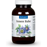 Produktbild von BioProphyl Innere Ruhe Kapseln mit Ashwagandha, Baldrian, Hopfen, Lavendel, L-Tryptophan und B-Vitaminen 120 Kapseln vegan