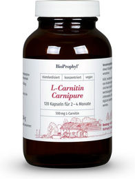 BioProphyl L-Carnitin Carnipure Kapseln vegan und vegetarisch 120 Stück – Bild 1 von 1