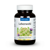Produktbild von BioProphyl Leberwohl Kapseln mit Silymarin und Cholin vegan 60 Stück