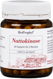 BioProphyl Nattokinase Kapseln vegan und vegetarisch – Bild 1 von 1