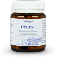 Produktbild von BioProphyl OPC120 plus Acerola - 120 mg OPC aus 300 mg Traubenkernextrakt mit Vitamin C - 60 vegane Kapseln ohne Zusatzstoffe