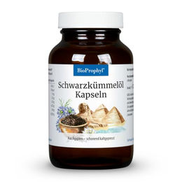 BioProphyl Schwarzkümmelöl Kapseln kaltgepresst 180 Stück – Bild 1 von 2