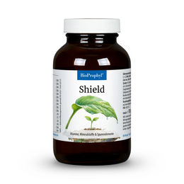 BioProphyl Shield Vitamine Mineralstoffe und Spurenelemente mit Zink Vitamin C Vitamin B1 und B2 für Sportler 120 pflanzliche Kapseln – Bild 1 von 3