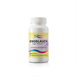 BioPure Knoblauchkapseln High Allicin II ohne Zusatzstoffe 10 Kapseln – Bild 1 von 1