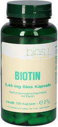 Bios Medical Services Biotin 0,45 mg Kapseln 100 Stück – Bild 1 von 1