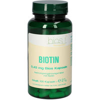 Produktbild von Bios Medical Services Biotin 0,45 mg Kapseln 100 Stück