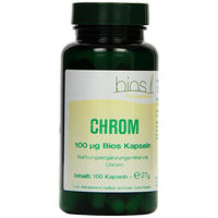 Produktbild von Bios Medical Services Chrom 100 µg Kapseln glutenfrei und laktosefrei 100 Stück