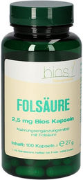 Bios Medical Services Folsäure 2,5 mg Bio Kapseln – Bild 1 von 1