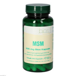 Bios Medical Services MSM 500 mg Bio Kapseln 100 Stück – Bild 1 von 1