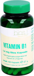 Bios Medical Services Vitamin B1 Bio Kapseln – Bild 1 von 2