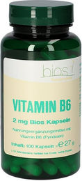 Bios Medical Services Vitamin B6 2 mg Bio Kapseln 100 Stück – Bild 1 von 2