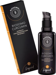 BIOSOMO liposomales Curcumin Kurkuma Flüssigkeit vegan glutenfrei laktosefrei ohne Zusatzstoffe 1000 ml – Bild 1 von 2