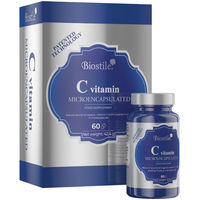 Produktbild von Biostile BMT C Vitamin Mikroverkapselte Vitamin-C-Kapseln aus Acerola und Hagebutte ohne Zusatzstoffe