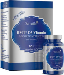 Biostile BMT D3 Vitamin Kapseln mit 2000 IE Vitamin D3 und Flechten vegan – Bild 1 von 2