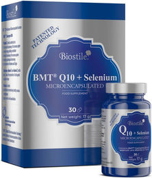 Biostile BMT Q10 mit Ubiquinon und Selen vegane Kapseln – Bild 1 von 3