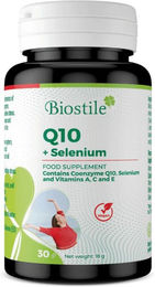 Biostile Coenzym Q10 Kapseln mit Ubiquinon und Selen – Bild 1 von 1