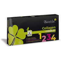 Produktbild von Biostile Collagen Komplett Kollagen Pulver Set mit 4 Formeln Biotin und Zink