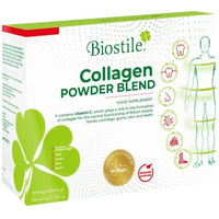 Produktbild von Biostile Collagen Powder Blend Kollagen Hydrolysat Pulver mit 5 Kollagenquellen Typ I und Typ II