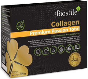 Biostile Collagen Premium Passion Total Kollagenpulver mit Hyaluron und Shilajit 360 g – Bild 1 von 2