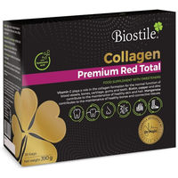 Produktbild von Biostile Collagen Premium Red Total Kollagenpulver mit Hyaluron und Shilajit