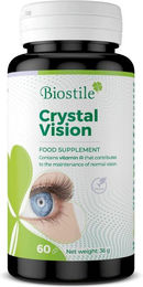 Biostile Crystal Vision Augen Vitamine mit Lutein, Zeaxanthin und Vitamin A – Bild 1 von 1