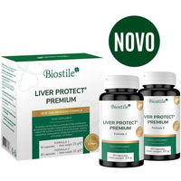 Produktbild von Biostile Liver Protect Premium Kapseln mit Cholin, Pflanzenextrakten und Vitaminen, 30 Stück