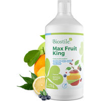 Produktbild von Biostile Max Fruit King Bio Superfood Fruchtsaftkonzentrat mit Aloe Vera, Noni und 11 Fruchtsäften in flüssiger Form