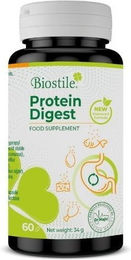 Biostile Protein Digest Multi-Enzym-Komplex Kapseln mit Protease, Bromelain und Papain 60 Kapseln – Bild 1 von 1