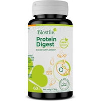Produktbild von Biostile Protein Digest Multi-Enzym-Komplex Kapseln mit Protease, Bromelain und Papain 60 Kapseln