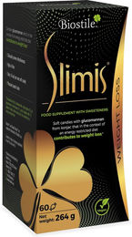Biostile Slimis Gummis mit Garcinia und Pflanzenextrakten vegan 60 Stück – Bild 1 von 3