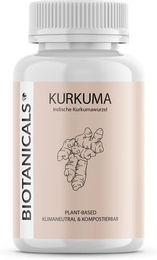 Biotanicals Kurkuma Extrakt Kapseln vegan ohne Gelatine 120 Stück – Bild 1 von 2