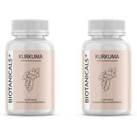 Produktbild von BIOTANICALS Kurkuma Extrakt Kapseln vegan ohne Zusatzstoffe 120 Stück