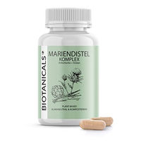 Produktbild von Biotanicals Mariendistel Komplex Kapseln vegan ohne Zusatzstoffe 120 Stück