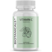 Produktbild von BIOTANICALS Vitamin C mit Acerola und Hagebutte vegan Kapseln 120 Stück