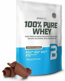 Biotech 100% Pure Whey Konzentrat Pulver Neutral 1000 g glutenfrei und zuckerfrei – Bild 1 von 1