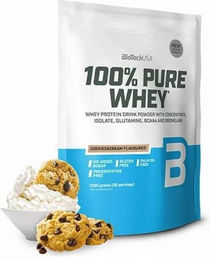 Biotech 100% Pure Whey Konzentrat Pulver Neutral 1000 g glutenfrei und zuckerfrei – Bild 1 von 1