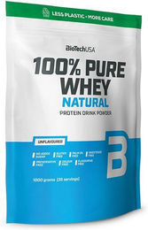 BioTech 100% Pure Whey Mischung Pulver ohne Zusatzstoffe 1000 g – Bild 1 von 2