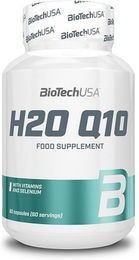 BioTech H2O Coenzym Q10 Ubiquinon Kapseln vegan glutenfrei ohne Zusatzstoffe 60 Stück – Bild 1 von 1