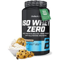 Produktbild von BioTech Iso Whey Zero Whey Protein Isolat Pulver laktosefrei und zuckerfrei 908 g