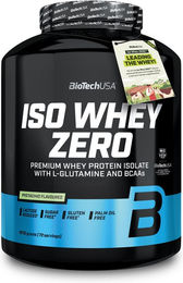BioTech Iso Whey Zero Whey Protein Isolat Pulver zuckerfrei und laktosefrei – Bild 1 von 2